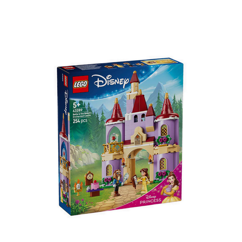 LEGO®  Disney Princess Belle & the Beast’s Enchanted Castle - 43289
