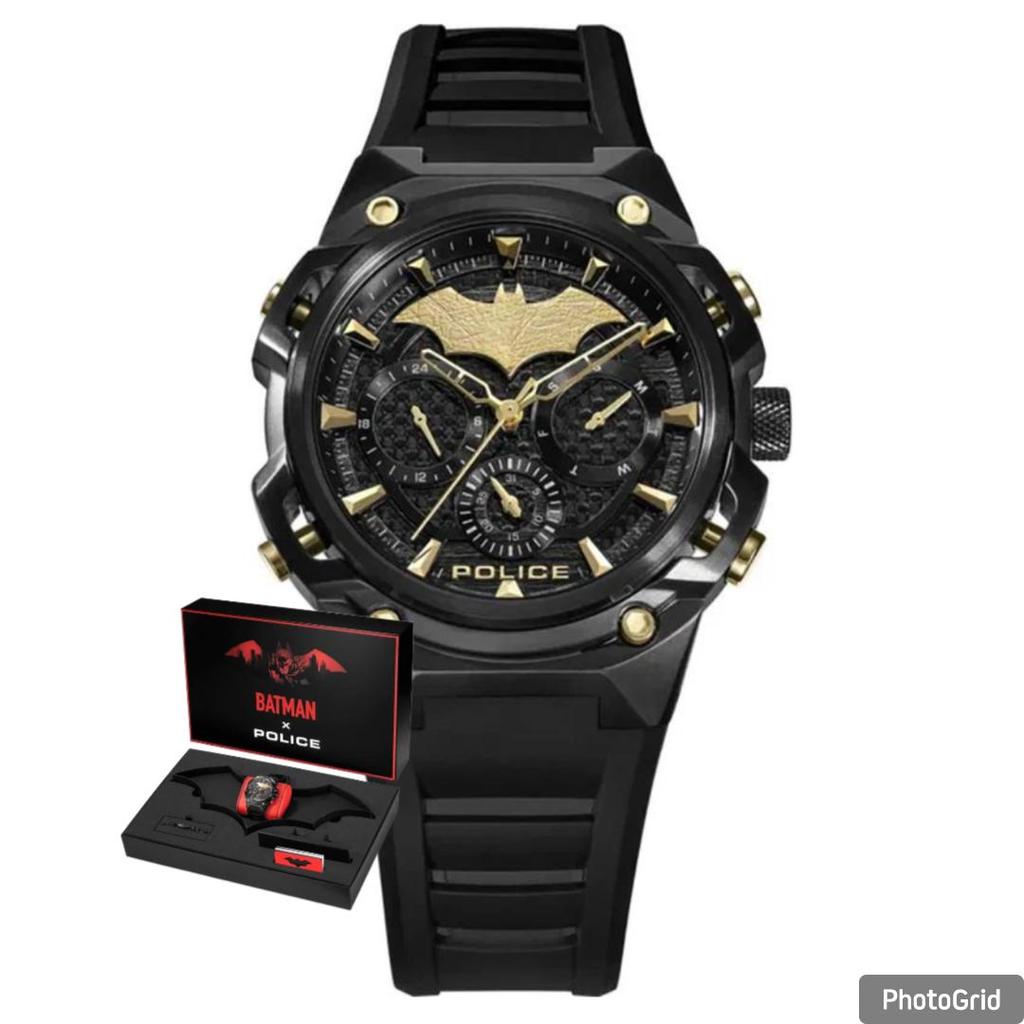 LIMITED EDITION Jam tangan POLICE x BATMAN CRUSADER ORIGINAL