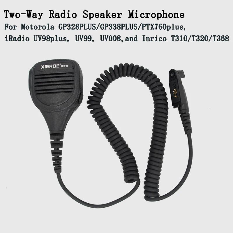 Two-Way Rao Speaker Microphone For iRao UV98PLUS UV99 UV88  GP328PLUS PT760PLUS Inrico T310 T320 Wal