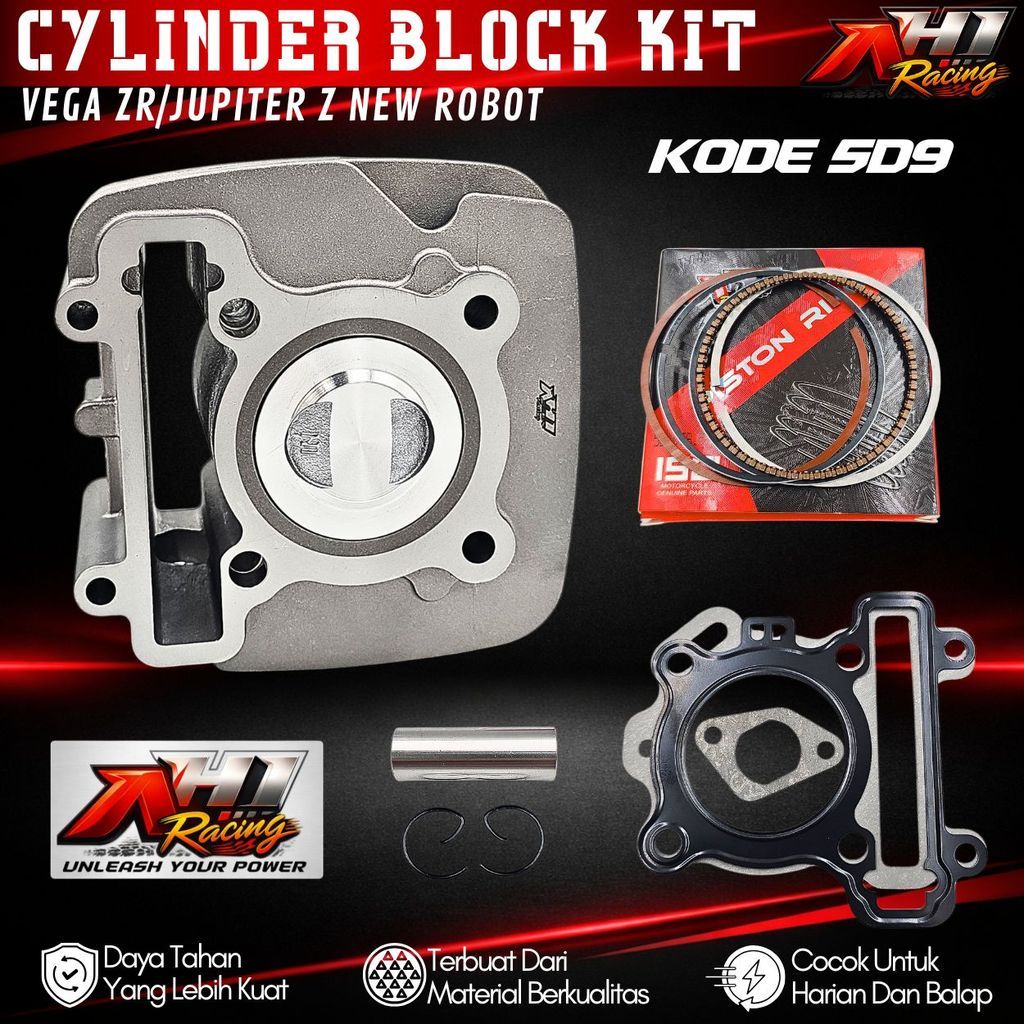 Cylinder Blok Seher Boring Bore Up Jupiter Z New Robot  Vega ZR Vega RR 55 58,5 Mm 5D9 AH1 Racing