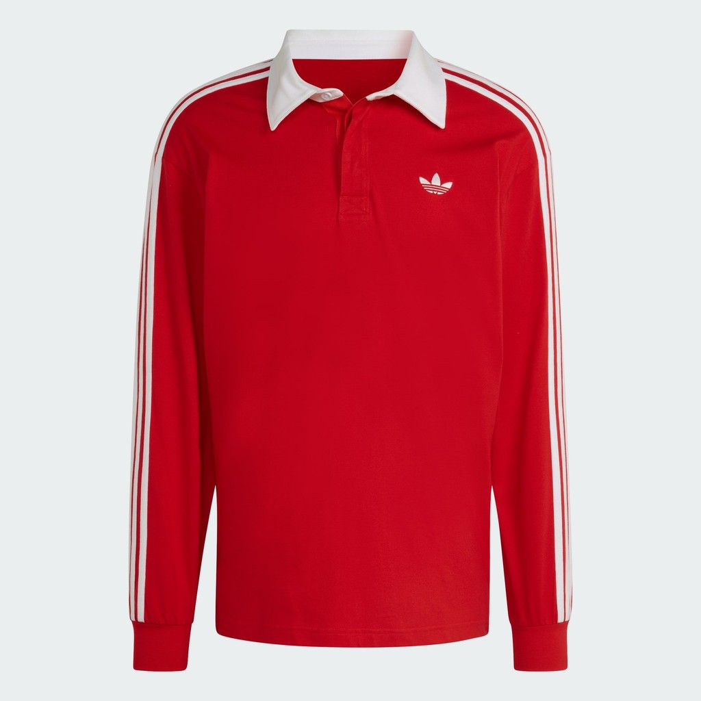 ADIDAS 3-STRIPES LONG SLEEVED RUGBY POLO KE3573 / 261