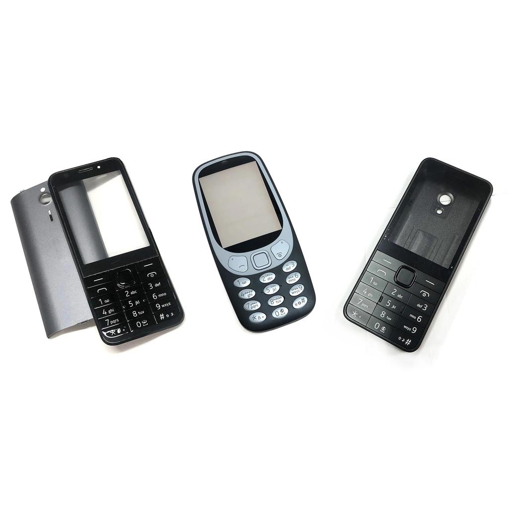For Nokia 230 235 301 3310 5310 6310 150 220 206 3210 5710 6300 8210 2720 Mobile Phone Housing Cover