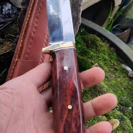 Pisau Bushcraft / Hunting Knive Bahan Skd11 Co