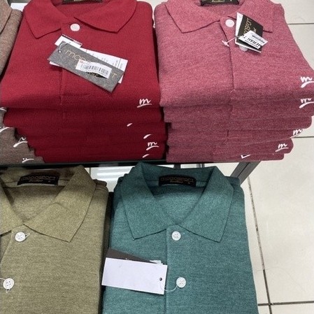 BLOROXCIN MODASPORT kaos kerah polos pendek (solid)