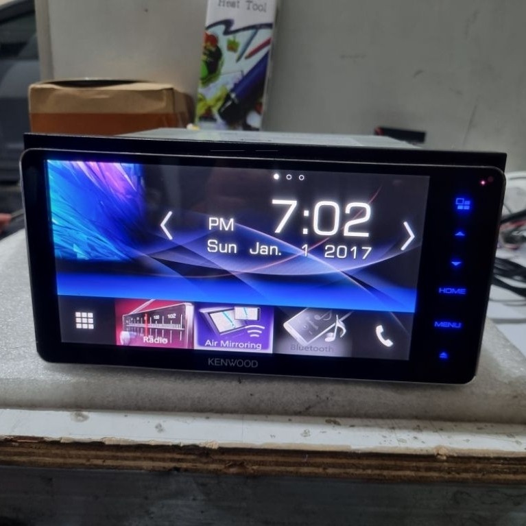 KENWOOD DDX917WS FULLSET HEAD UNIT MONITOR TV DVD DOUBLE DIN TAPE DOBELDIN MOBIL SECOND BEKAS