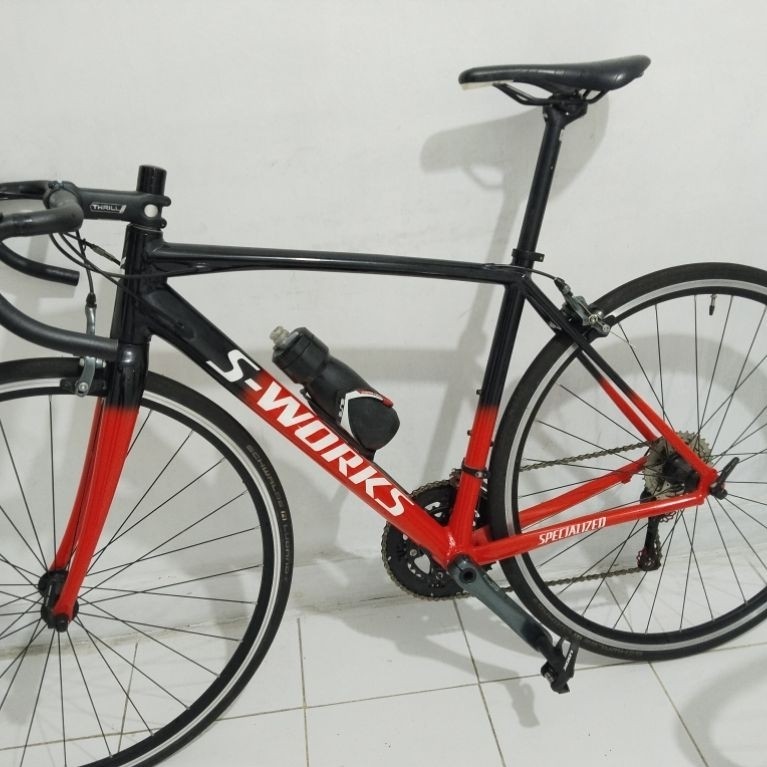 Frameset Thrill ardent 1.0 size M repaint roadbike sepeda balap bekas preloved