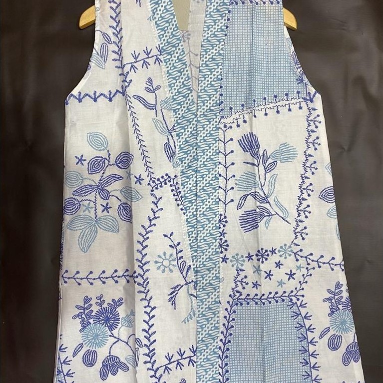 Tahan Lama  Outer Batik Wanita,Vest Outer Yukensi Batik,Outer Kekinian,Outer Buat Kantor