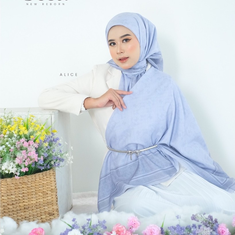 Yoube - Sesa Scarf - Hijab Segiempat motif