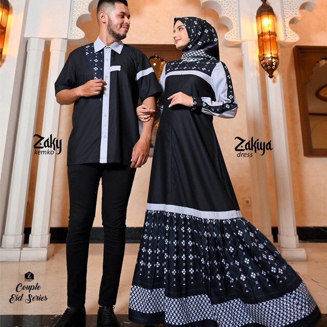 zakiya dress & zaky kemko by zalifa