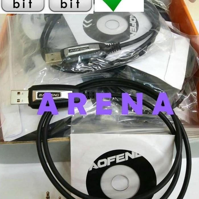 Kabel Data Baofeng - cable data USB program HT Baofeng ORIGINAL