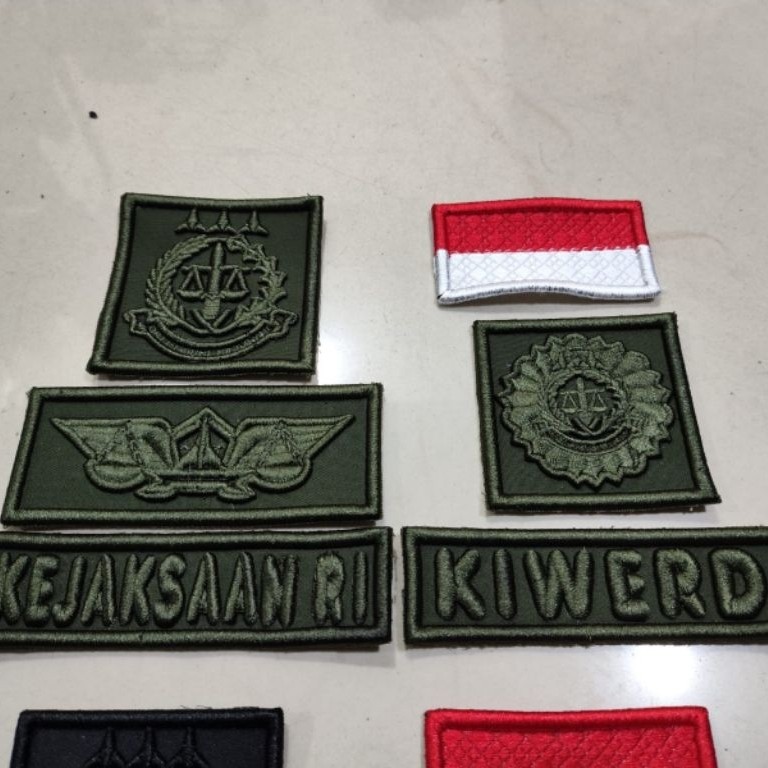 BORDIR TIMBUL PDL KEJAKSAAN 1 SET