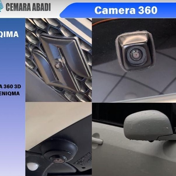 Camera 360 3D 10P merek Eniqma untuk mobil