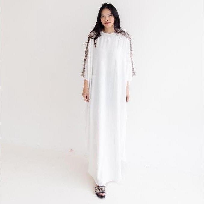 hot product herfit long kaftan / kaftan lace / 8931