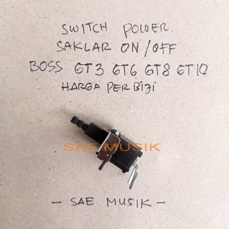 Saklar on off swit power BOSS GT3 GT6 GT8 GT10