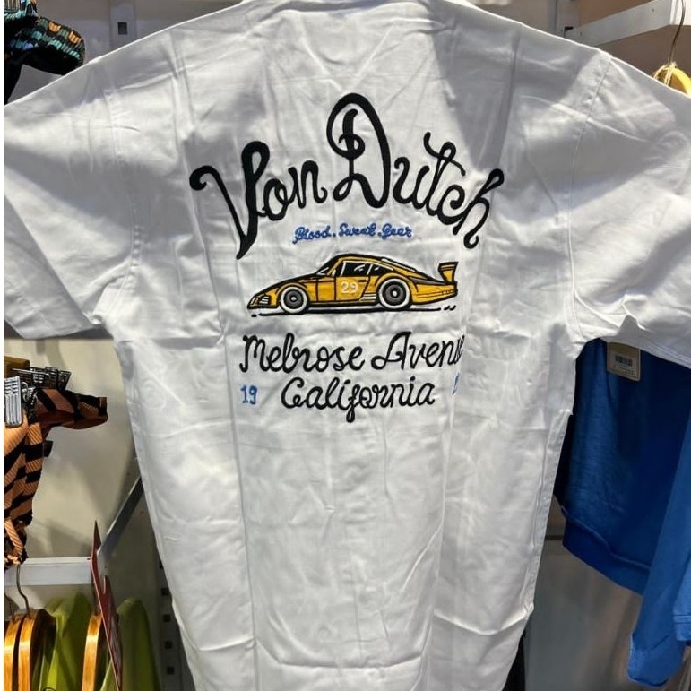 VON DUTCH 1806 WORKSHIRT WHITE