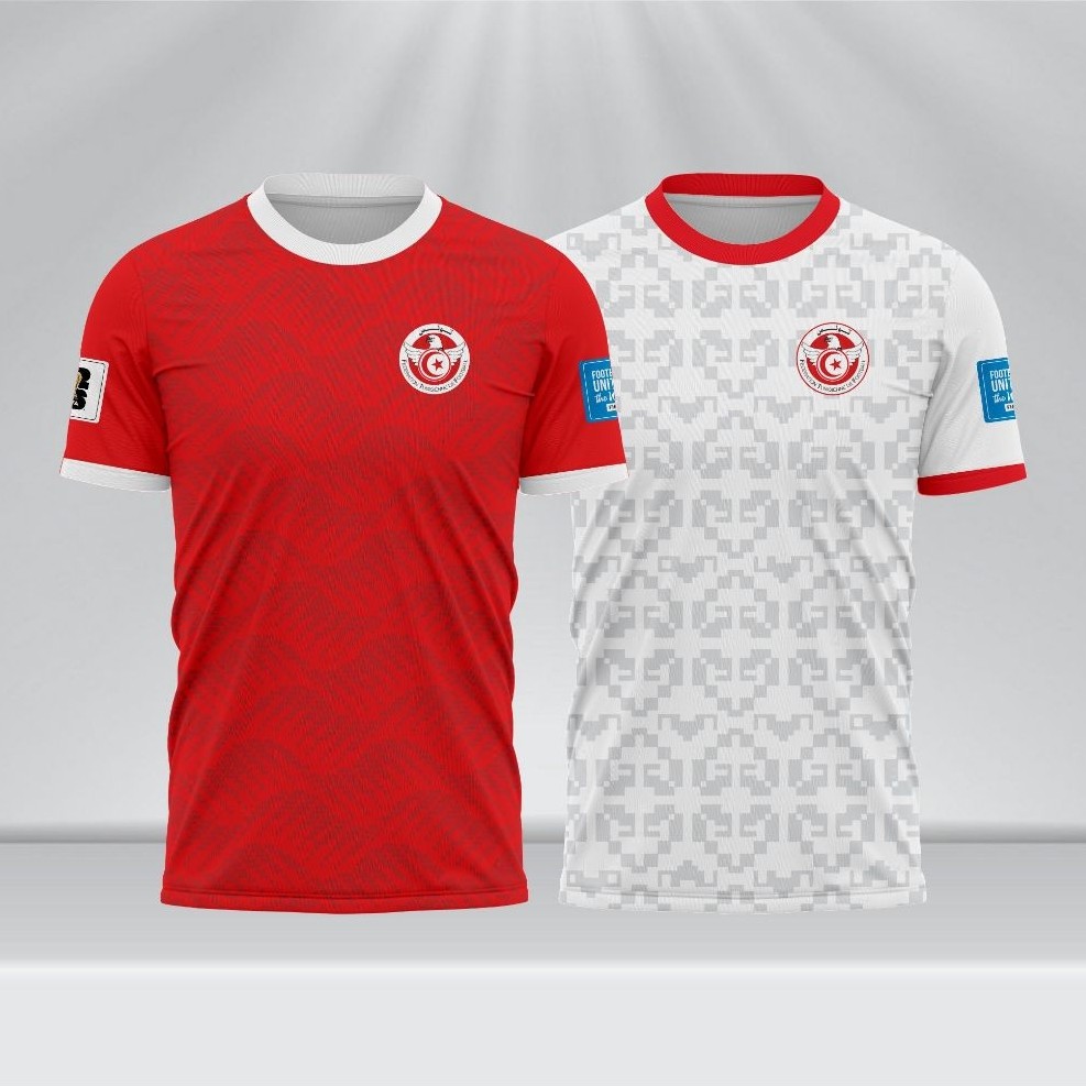 Jersey Tunisia Home Away 2026 Piala Dunia