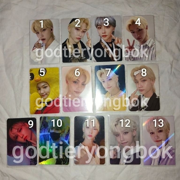 Stray Kids Felix Yongbok Photocard Pre Order Benefit POB Limited PC Album No Easy Aladin Apple Music