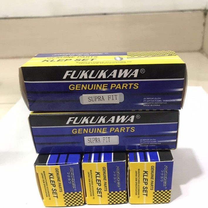 PAYUNG KLEP KATUP KLEP IN EX SUPRA X 125 HELM IN SUPRA X 125 FI BLADE 125 FI ORIGINAL FUKUKAWA