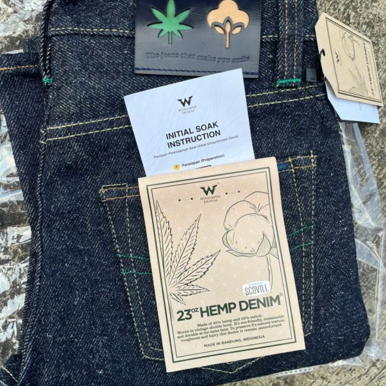 Wingman Denim HEMP 23OZ