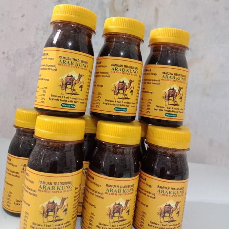 Jamu arab kuno helbeh khusus pria