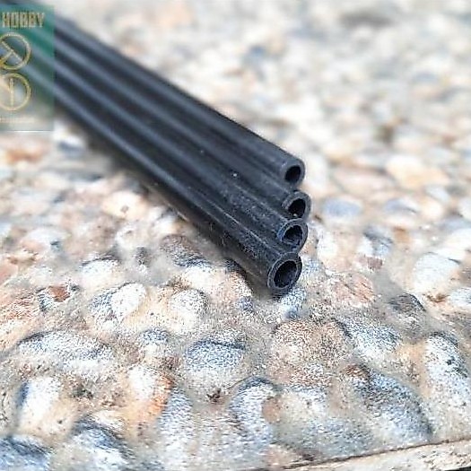 CARBON FIBER TUBE 6MM 6 MM - PIPA KARBON - SPAR - PESAWAT - AIRPLANE EH27