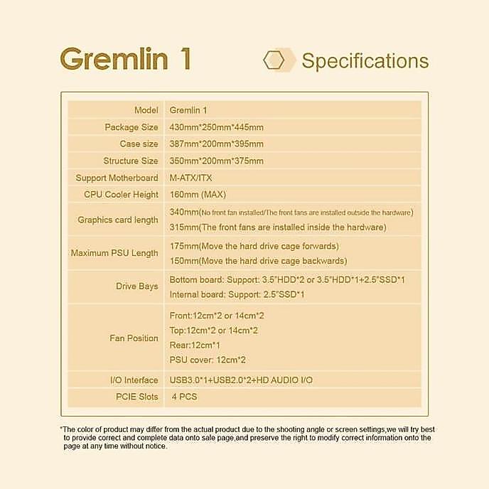 Casing PC Segotep Gremlin 1 Micro ATX