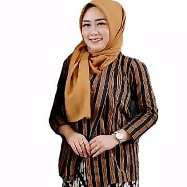 TERMURAH BAJU LURIK WANITA AJAWA KEBAYA LURIK JOGJA BAJU KEBAYA KUTU BARU READY STOCK