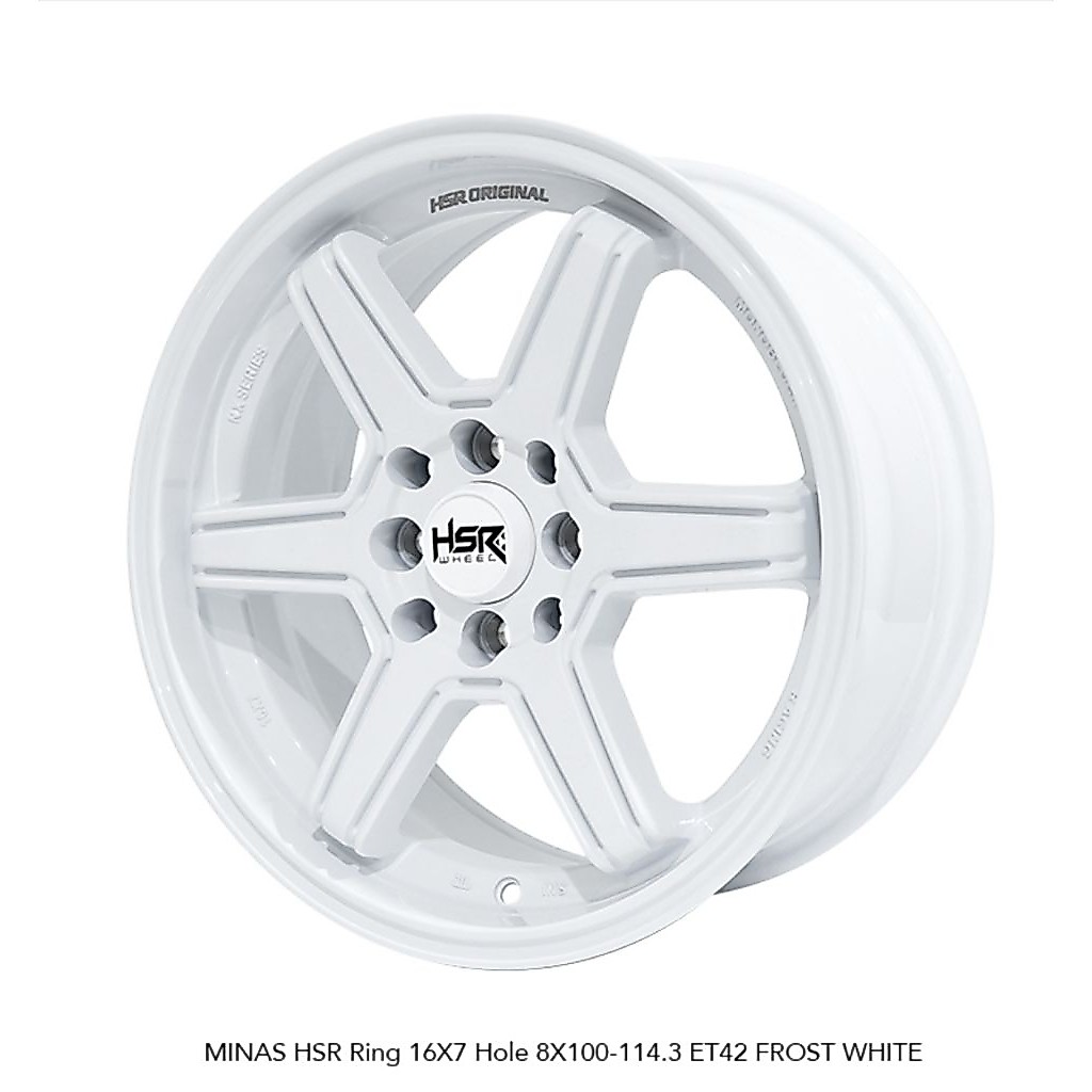 Velg palang 6 Avanza Xenia Jazz Yaris Raize HSR R16 Minas ring 16
