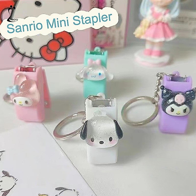 Stapler mini kartun lucu portabel stapler kecil kreatif stapler kecil kantor siswa stapler universal