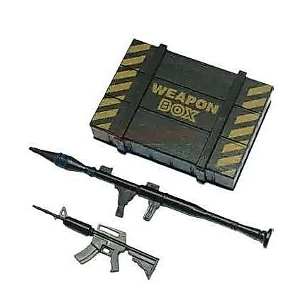 WEAPON BOX+WEAPON (B) SCALE ACCESSORIES #ZSP024-OC