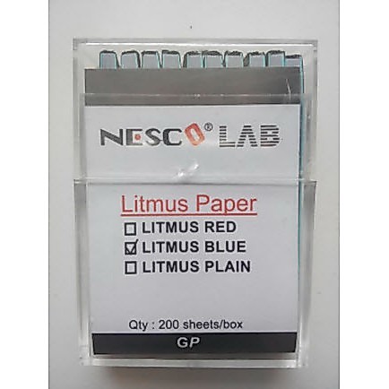 Kertas Lakmus Nesco Kertas Mengukur Kadar Asam Basa