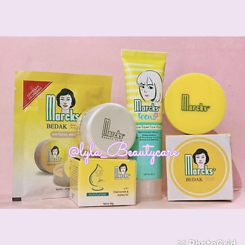 MARCKS PAKET HEMAT (kulit berminyak / berjerawat )