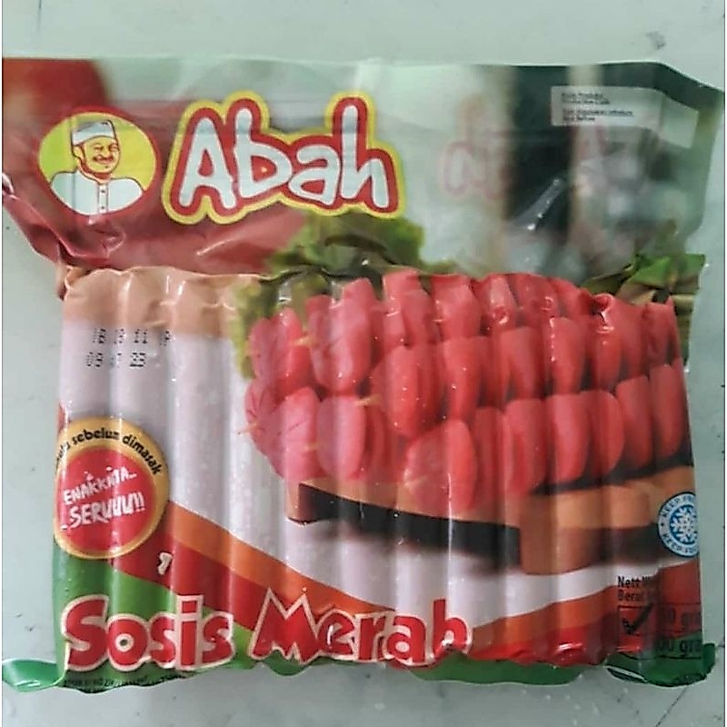 Sosis ayam vigo merah isi 32 / abah isi 34