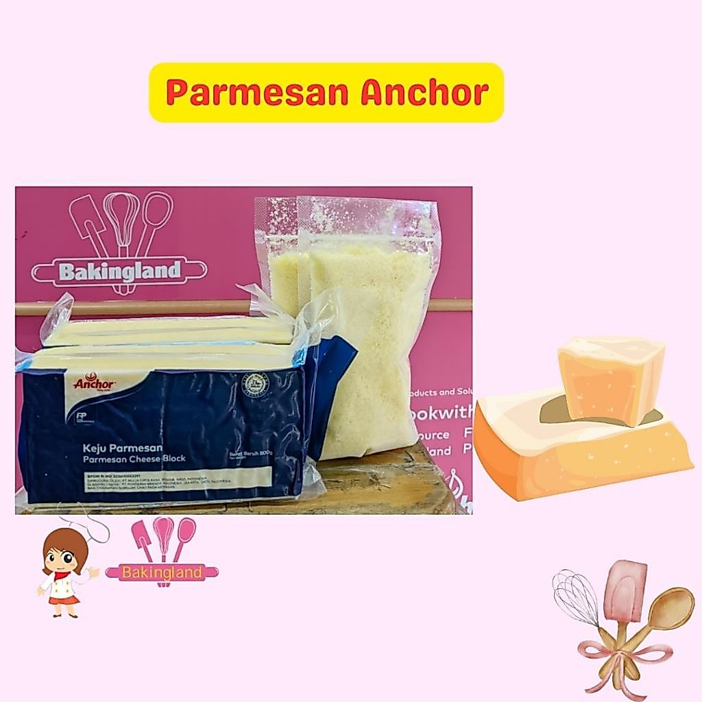 Keju Parmesan bubuk  250gr