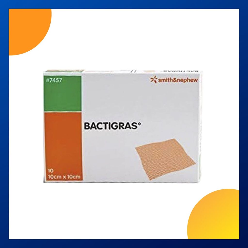 Bactigras Dressing 10 X 10 Cm