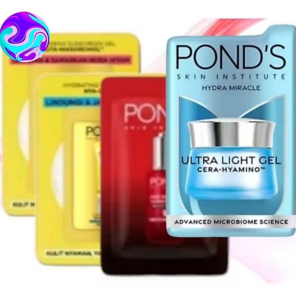 Ponds sachet  serum [ sunscreen ] moisturizer size 2 gram