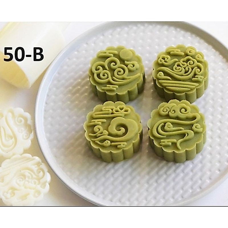 cetakan mooncake 50gr cetakan kue bulan