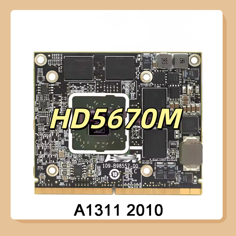 For iMac 2010 A1312 A1311 109-B98557-00 Radeon HD5670 HD5670M 512MB Graphics Card