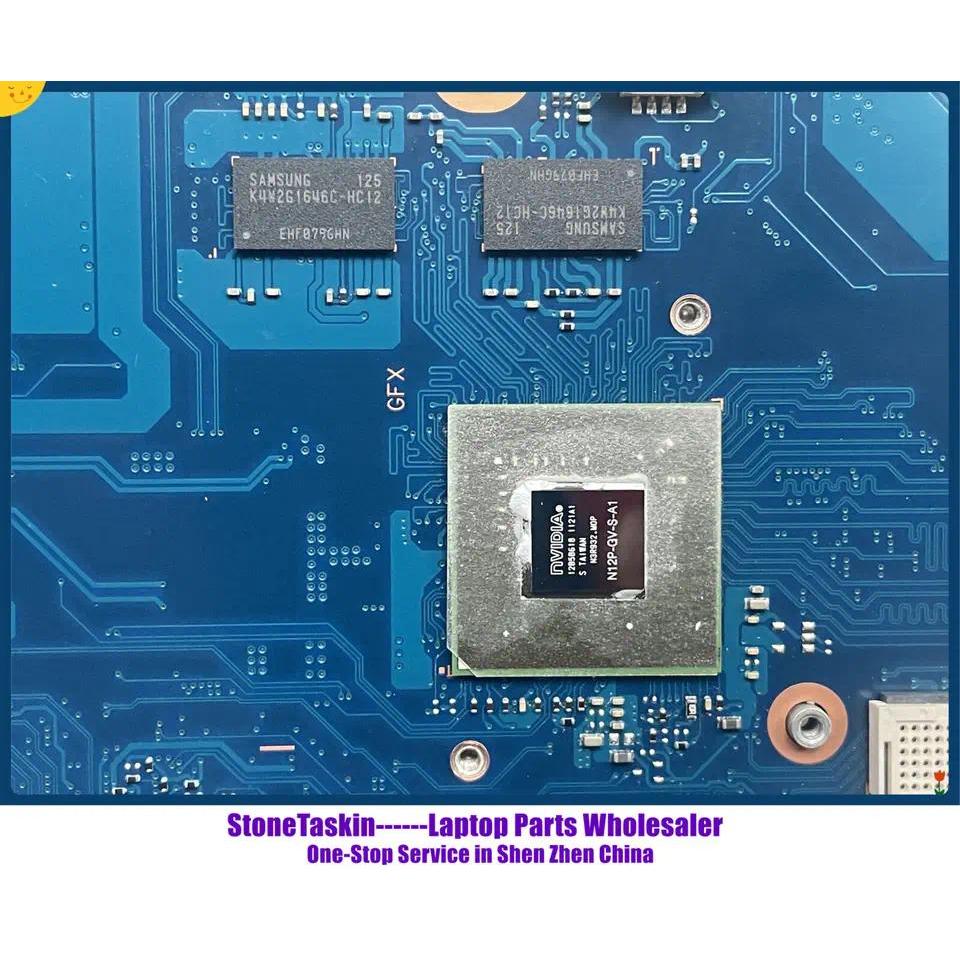 StoneTaskin BA92-08151B BA41-01610A For Samsung RV420 Laptop Motherboard HM65 GT520M 1GB PGA989 DDR3