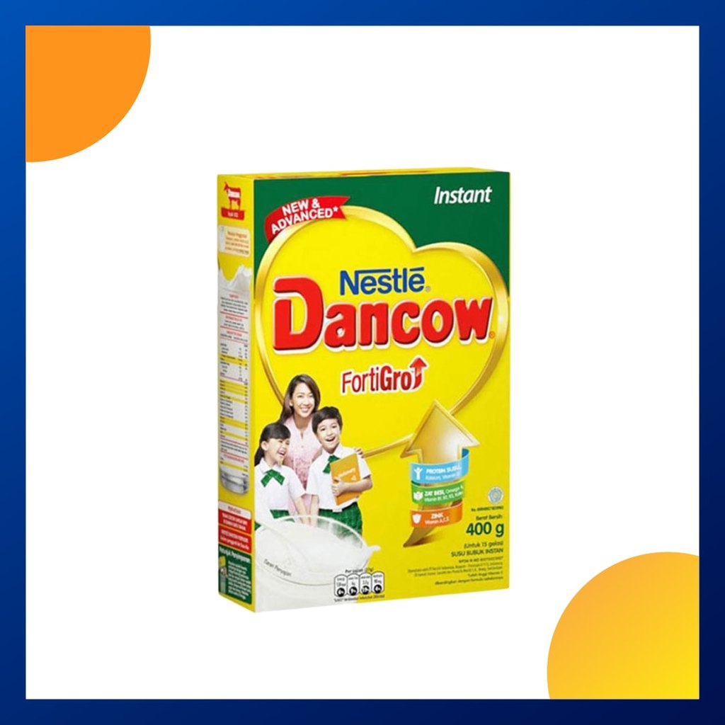 Dancow Fortigro Instant 400 Gram Box