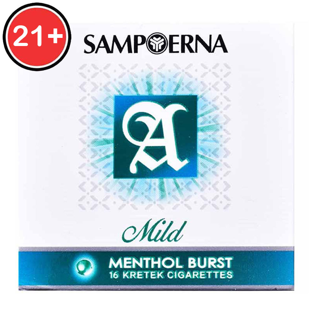SAMPOERNA ROKOK FILTER MILD (PCS) MENTHOL BURST 16'S
