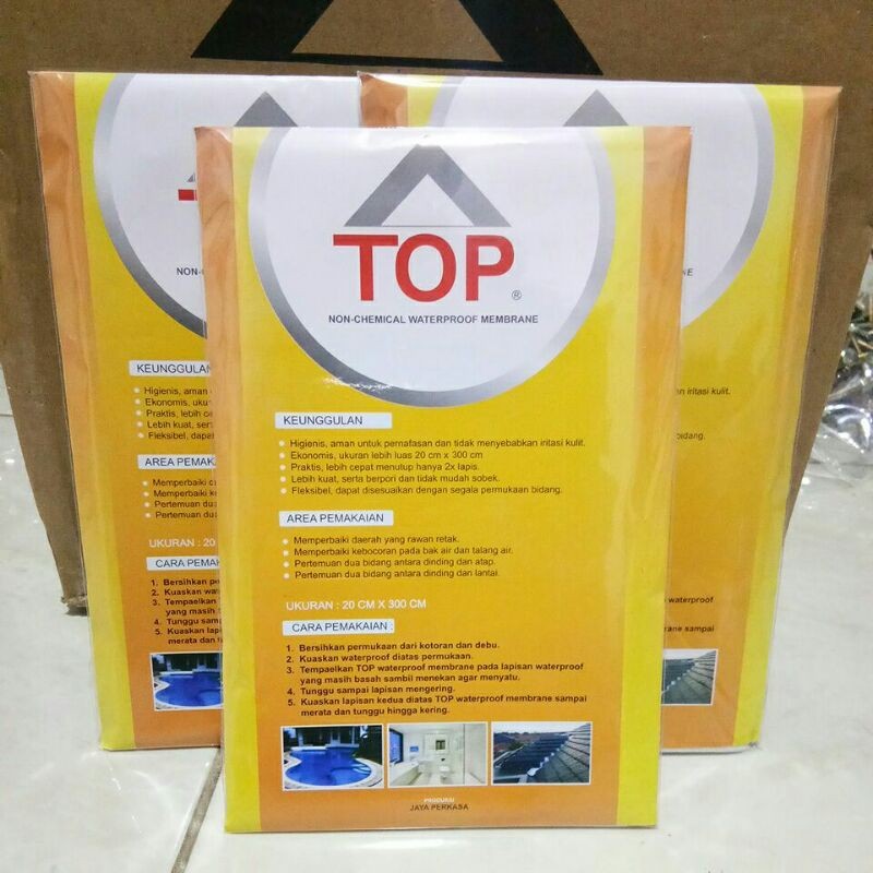 TOP Pelapis anti bocor serat tisu KUNING