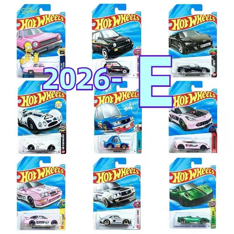2026E Original Hot Wheels Car Boys Toys 1/64 ecast Mazda Pagani The Simpson Corvette Au Batman Ford 