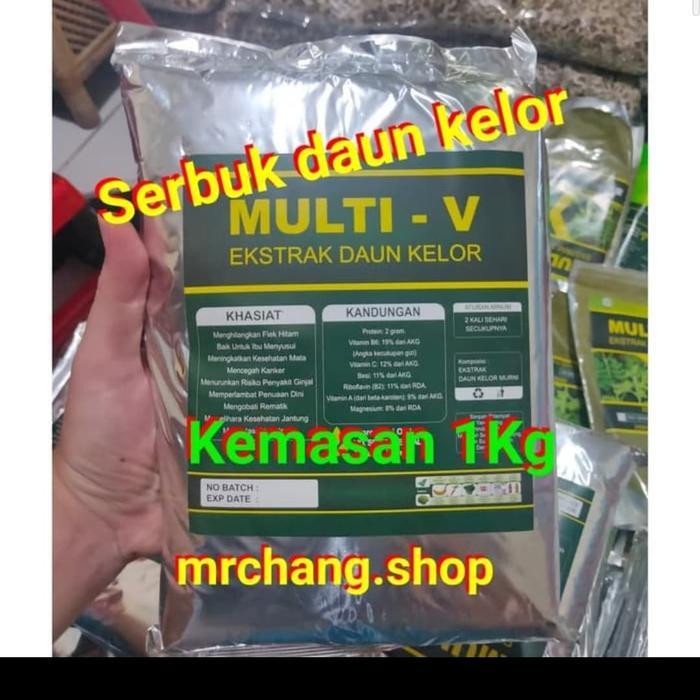 Serbuk daun kelor bubuk daun kelor biji kelor - 1kg Serbuk Daun