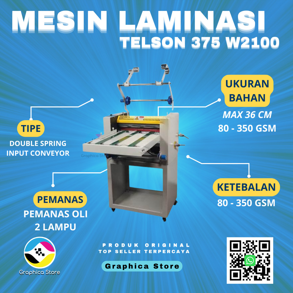 Mesin Laminating | Mesin Laminasi | Laminasi Konveyor | Laminasi Roll TELSON