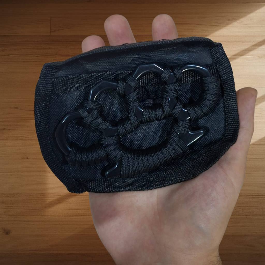 Knuckle Tinju Besi Baja 0.8cm - Alat Bela Diri Self Defense