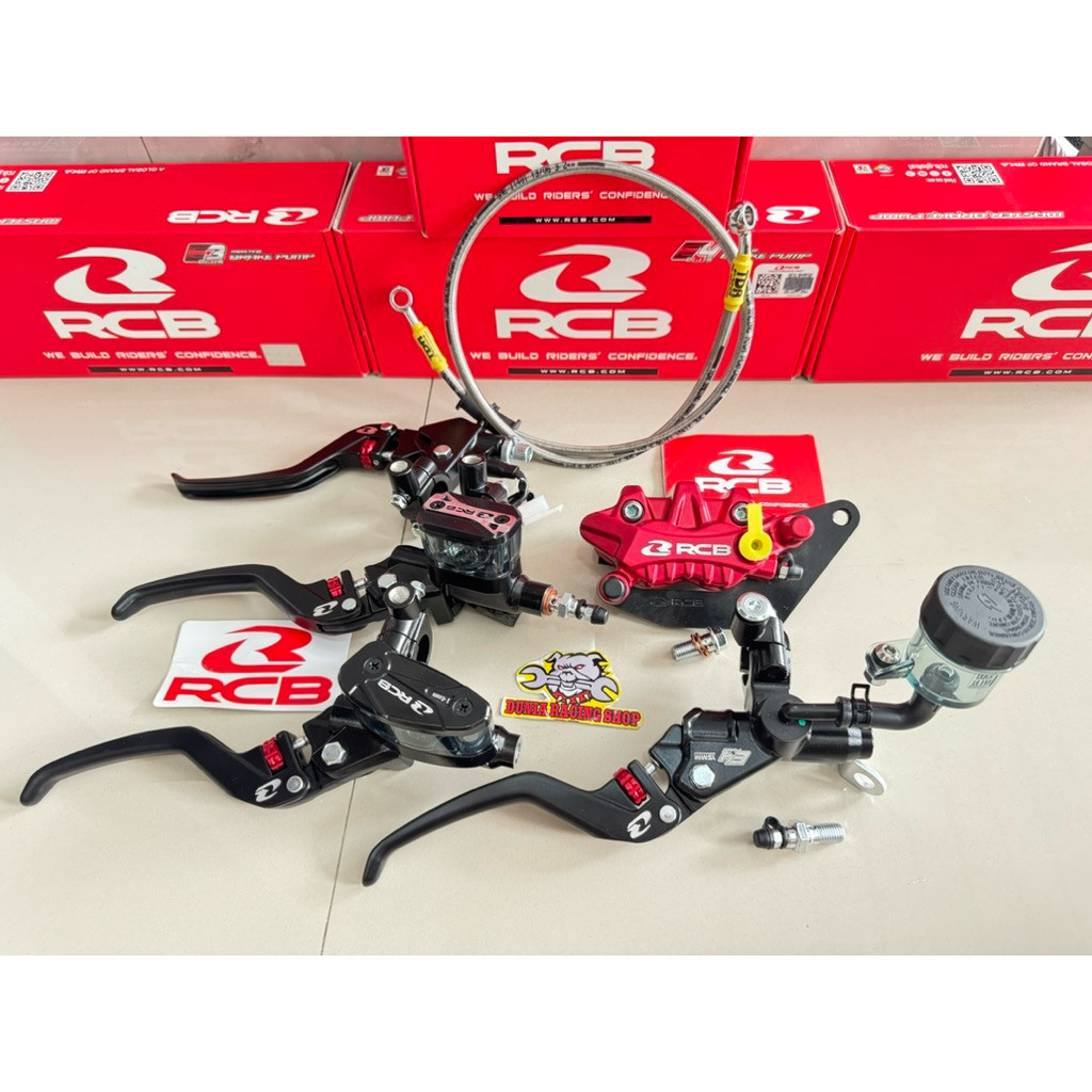 Paket Master rem RCB kanan kiri 1set Kaliper KLX CRF DTracker WR155 WR 155 Master Rem RCB E2 E3 E2+ 