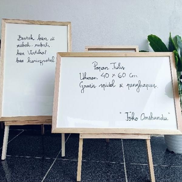 White Board / Papan Tulis Anak 40X60 Cm