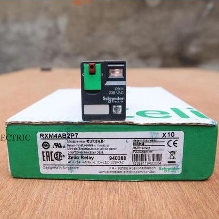 Relay Rxm Schneider 230Vac Rxm4Ab2P7 Best Quality