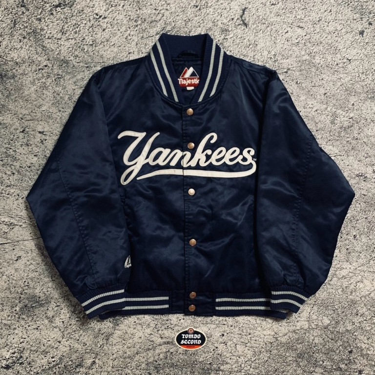 varsity yankees majestic vtg